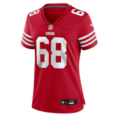 Colton McKivitz San Francisco 49ers Women's Team Game Jersey - Scarlet discount
