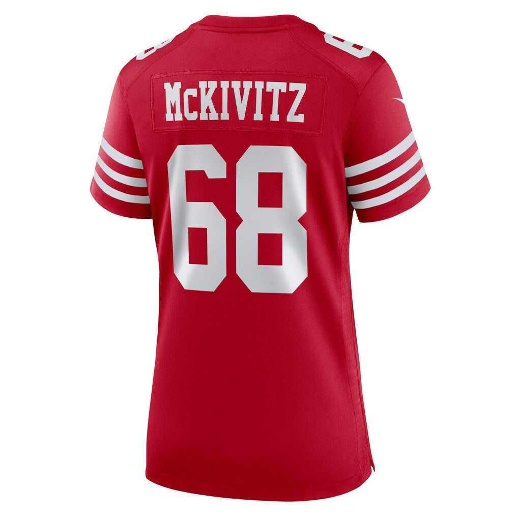 Colton McKivitz San Francisco 49ers Women's Team Game Jersey - Scarlet discount