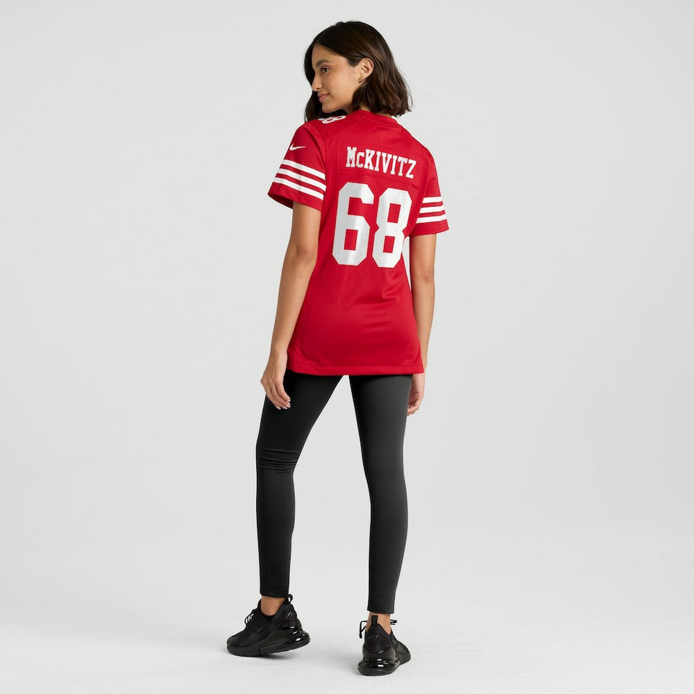 Colton McKivitz San Francisco 49ers Women's Team Game Jersey - Scarlet discount