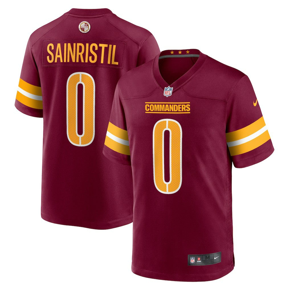 Mike Sainristil Washington Commanders Game Jersey - Burgundy online