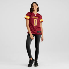 Mike Sainristil Washington Commanders Women's Team Game Jersey - Burgundy cheap