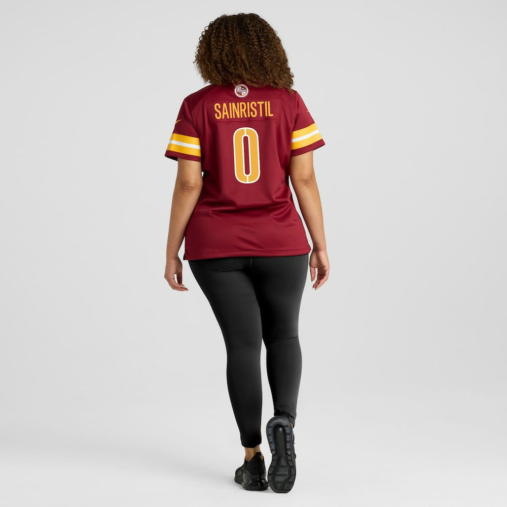 Mike Sainristil Washington Commanders Women's Team Game Jersey - Burgundy cheap