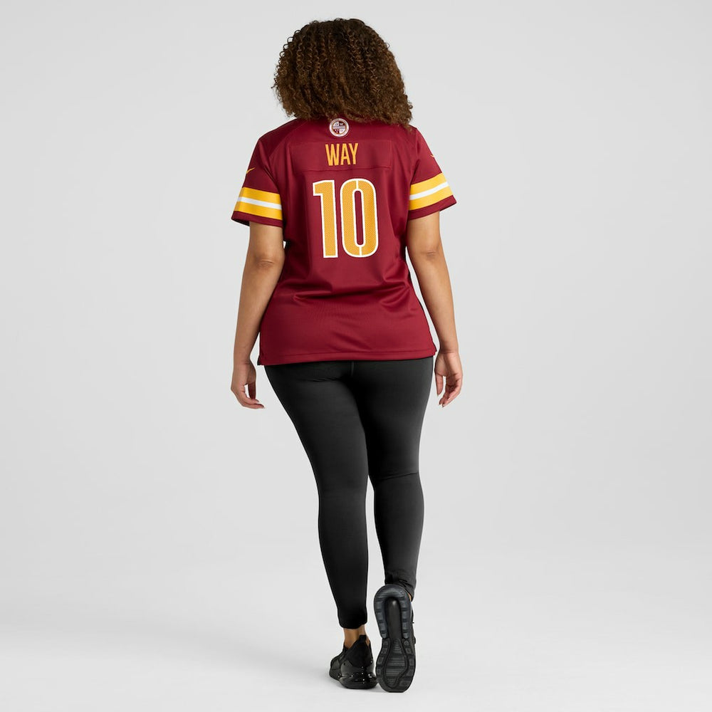 Tress Way Washington Commanders Women's Team Game Jersey - Burgundy cheap