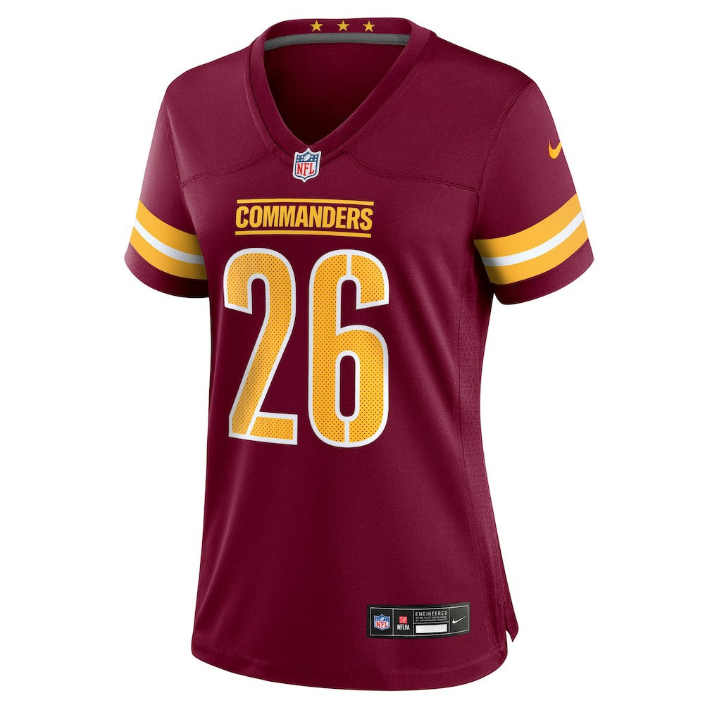 Jeremy McNichols Washington Commanders Women's Team Game Jersey - Burgundy on sale