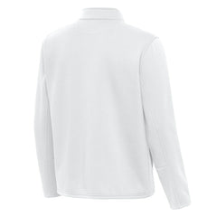 Indianapolis Colts Antigua Twist Quarter-Zip Pullover Jacket - White on sale