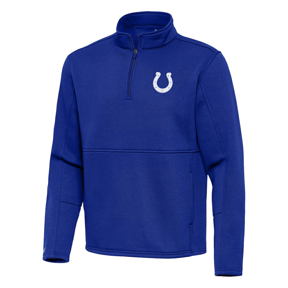 Indianapolis Colts Antigua Twist Quarter-Zip Pullover Jacket - Royal online