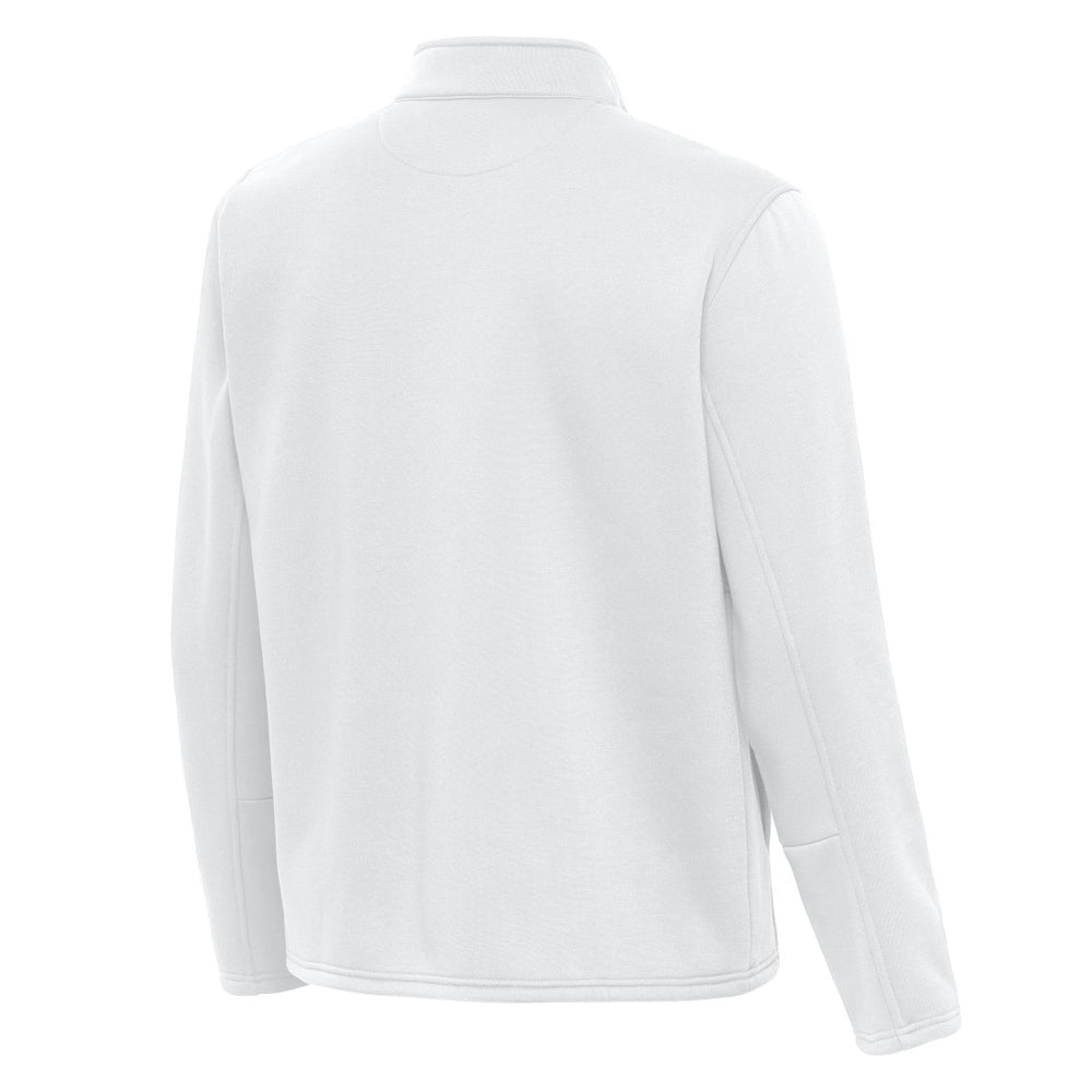 Tampa Bay Buccaneers Antigua Twist Quarter-Zip Pullover Jacket - White sale