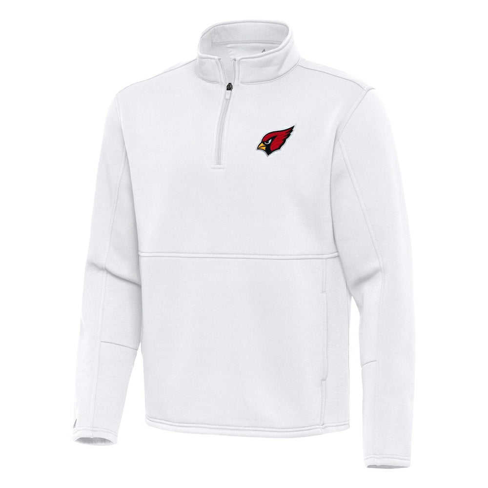 Arizona Cardinals Antigua Twist Quarter-Zip Pullover Jacket - White outlet