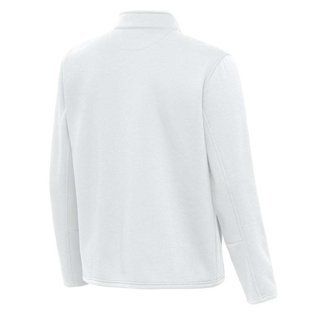 Minnesota Vikings Antigua Twist Quarter-Zip Pullover Jacket - White sale