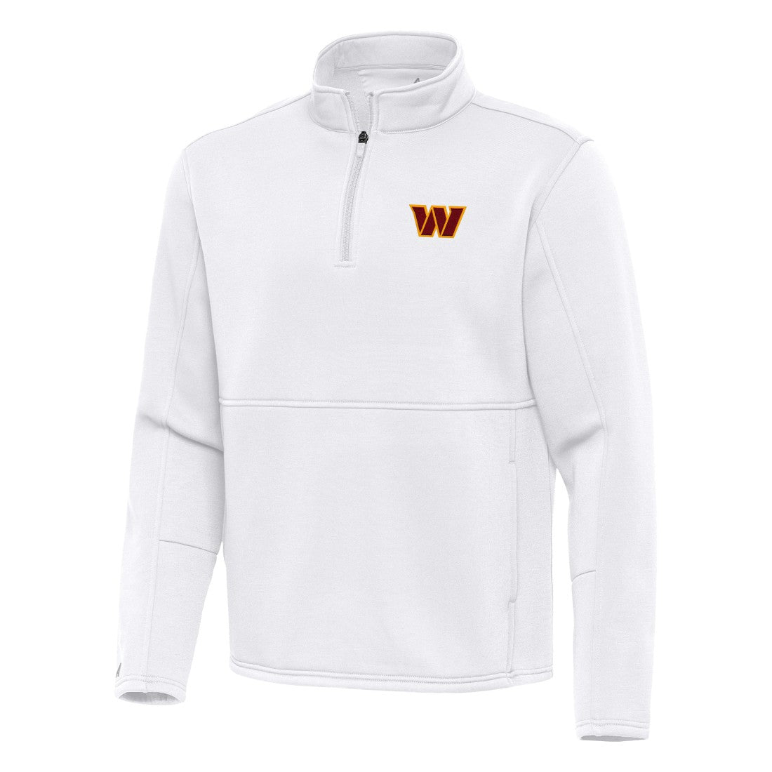 Washington Commanders Antigua Twist Quarter-Zip Pullover Jacket - White online