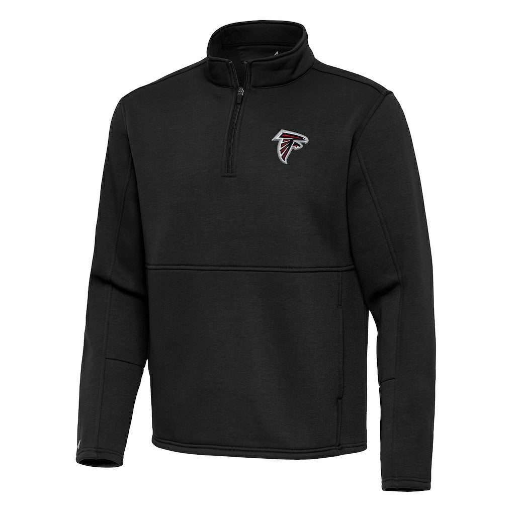 Atlanta Falcons Antigua Twist Quarter-Zip Pullover Jacket - Black discount