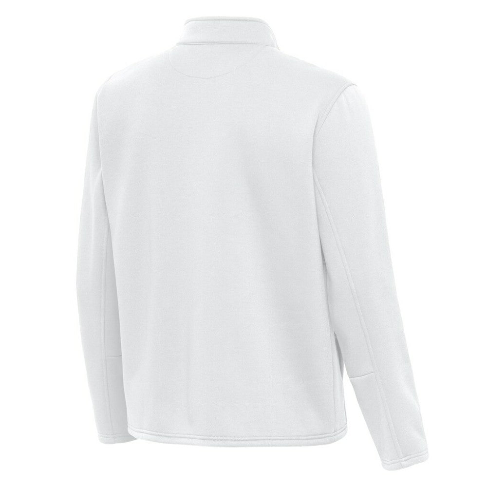 Florida Panthers Antigua Twist Quarter-Zip Pullover Jacket - White Pullover