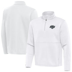 Los Angeles Kings Antigua Twist Quarter-Zip Pullover Jacket - White Pullover