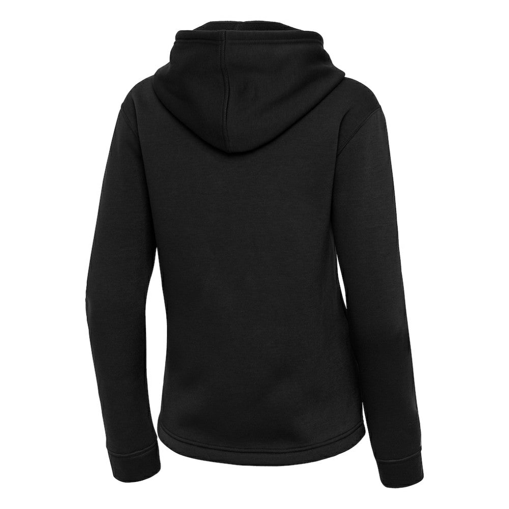 San Diego Padres Antigua Women's Contemporary Quarter-Zip Hoodie Black