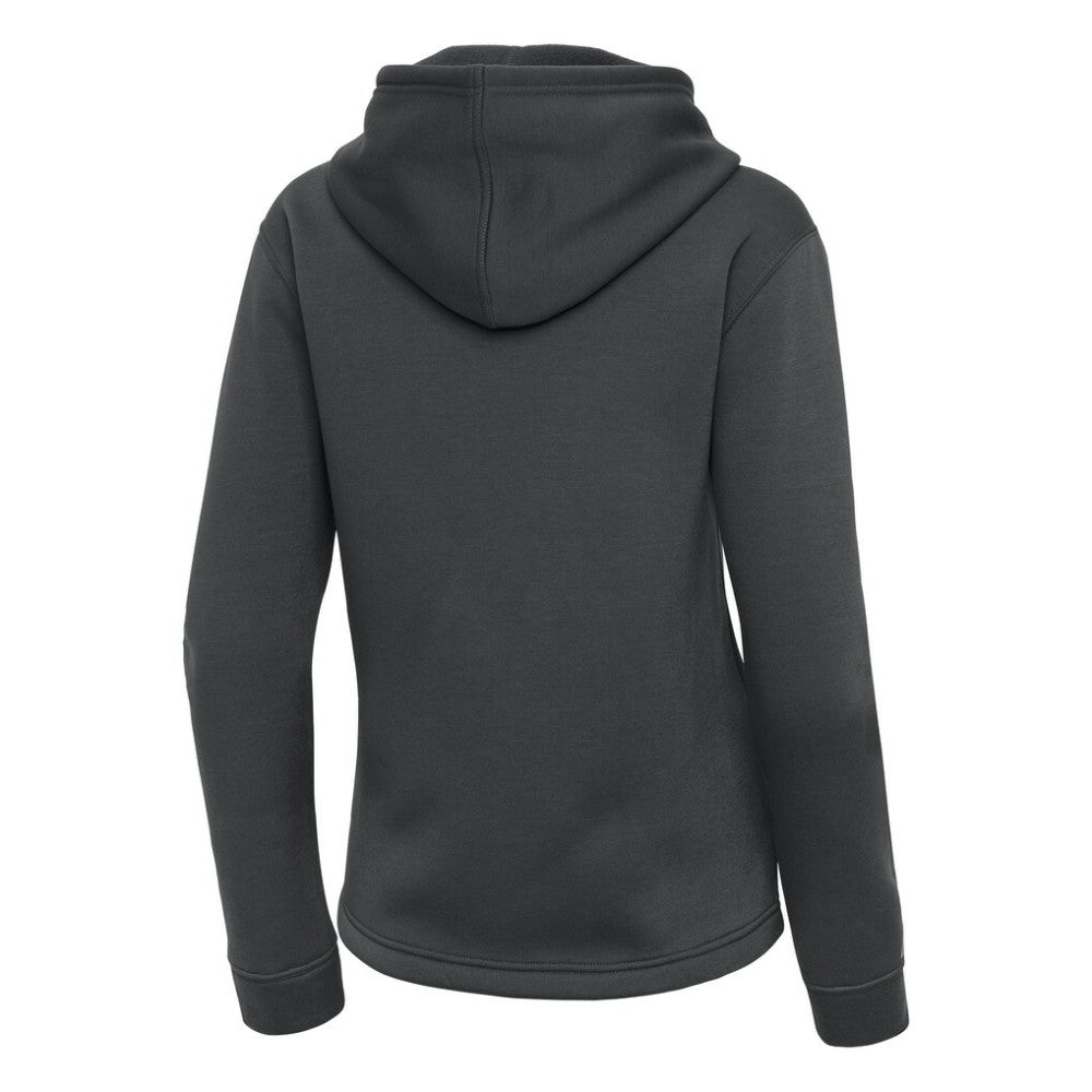 San Diego Padres Antigua Women's Contemporary Quarter-Zip Hoodie Pewter
