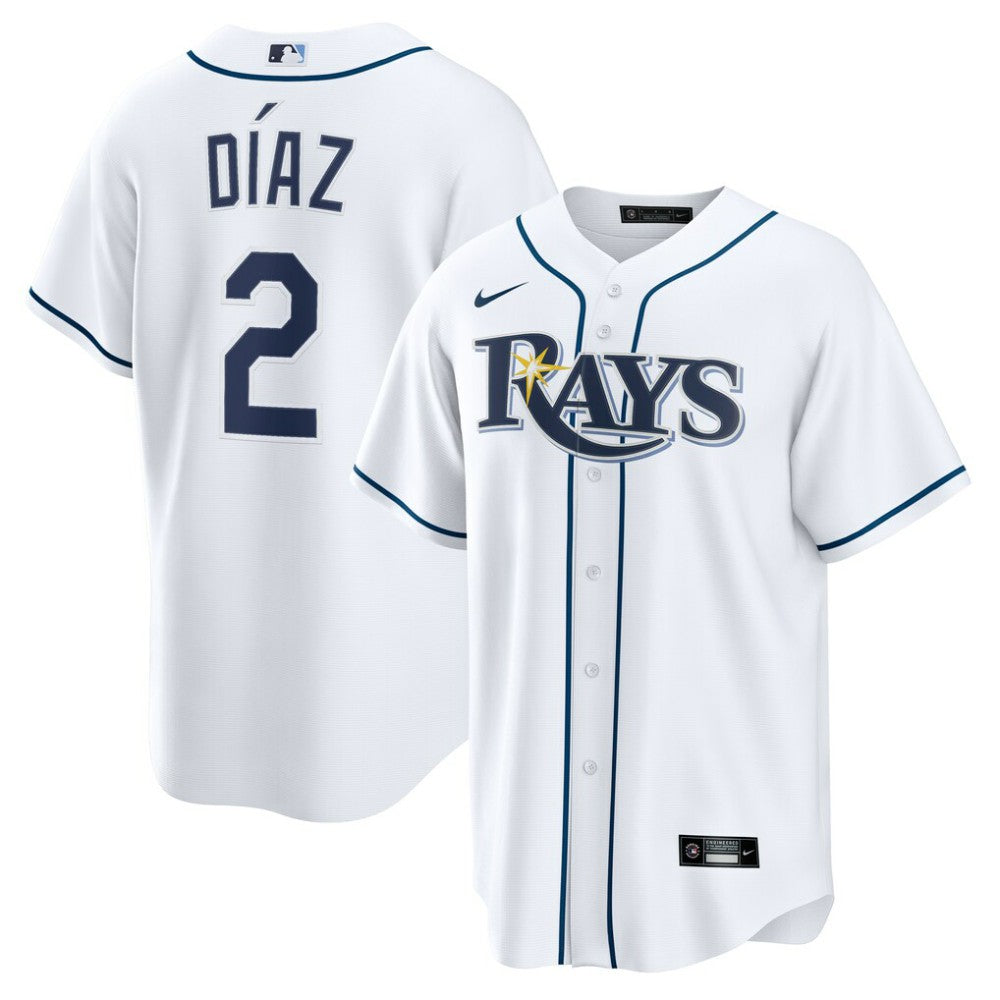 Yandy Díaz Tampa Bay Rays Home Replica Jersey White