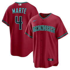 Ketel Marte Arizona Diamondbacks Alternate 2 Replica Jersey Red