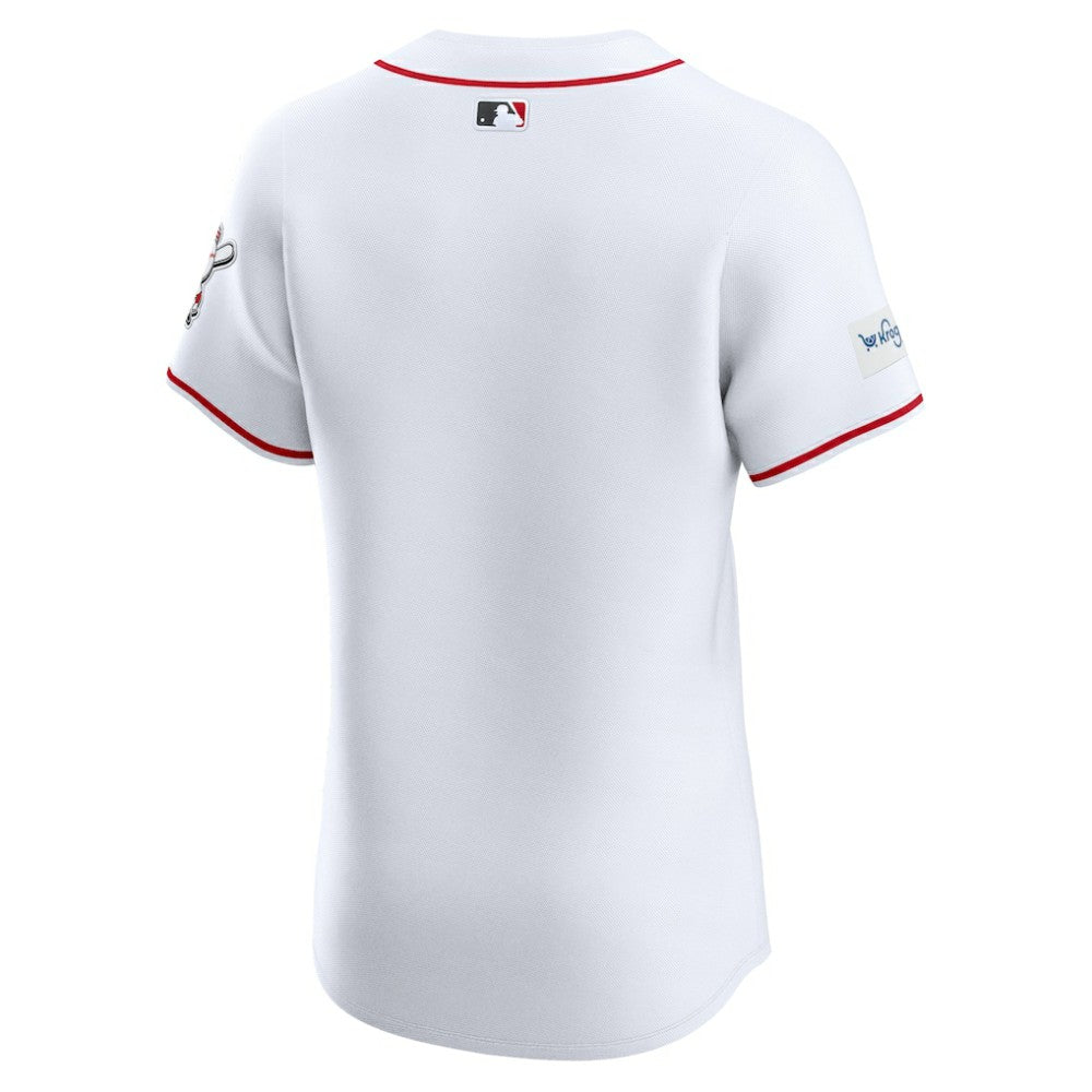 Cincinnati Reds Home Elite Jersey White