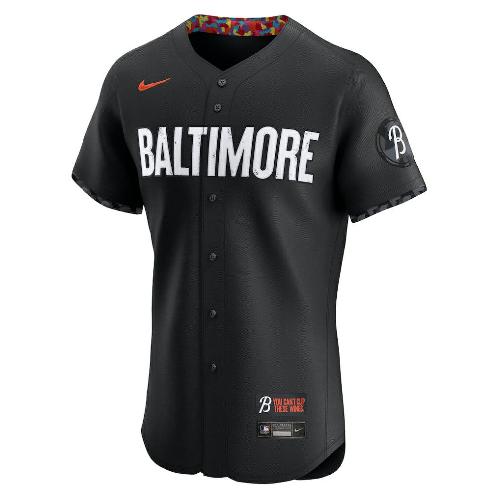 Baltimore Orioles City Connect  Elite Jersey Black