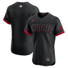 Cincinnati Reds City Connect  Elite Jersey Black