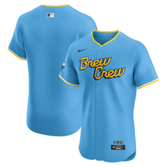 Milwaukee Brewers City Connect  Elite Jersey Powder Blue