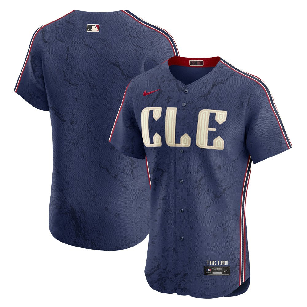 Cleveland Guardians City Connect Elite Jersey Navy