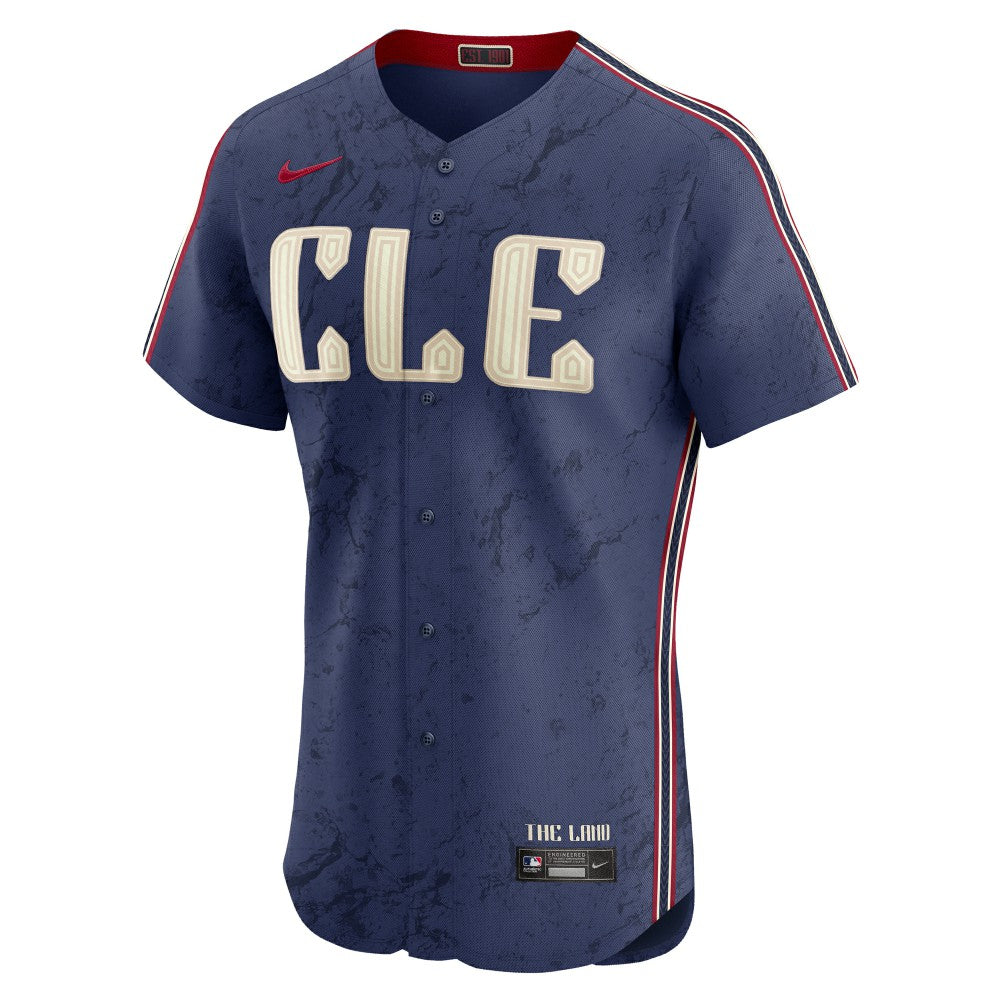 Cleveland Guardians City Connect Elite Jersey Navy