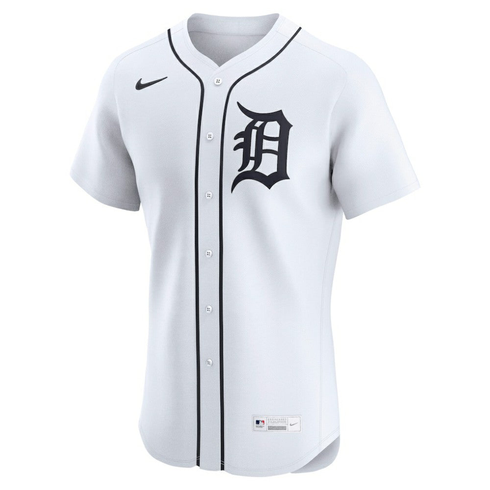 Detroit Tigers Home Elite Jersey White