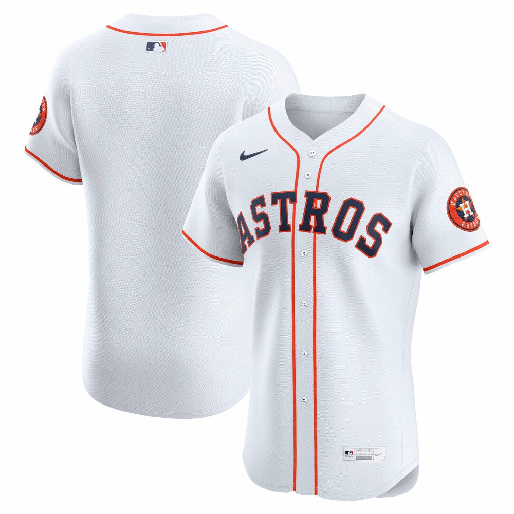 Houston Astros Home Elite Jersey White