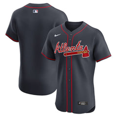 Atlanta Braves Alternate Elite Jersey Navy