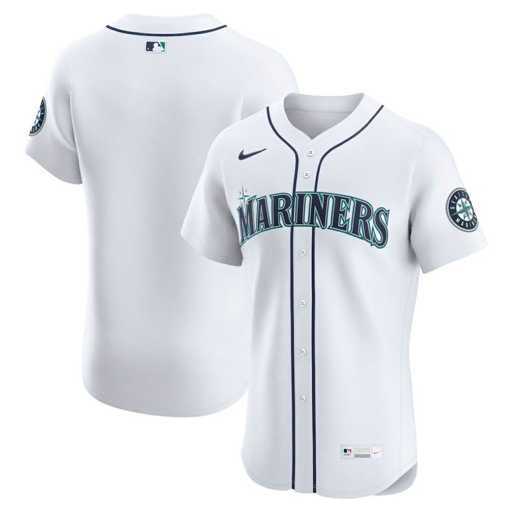 Seattle Mariners Home Elite Jersey White