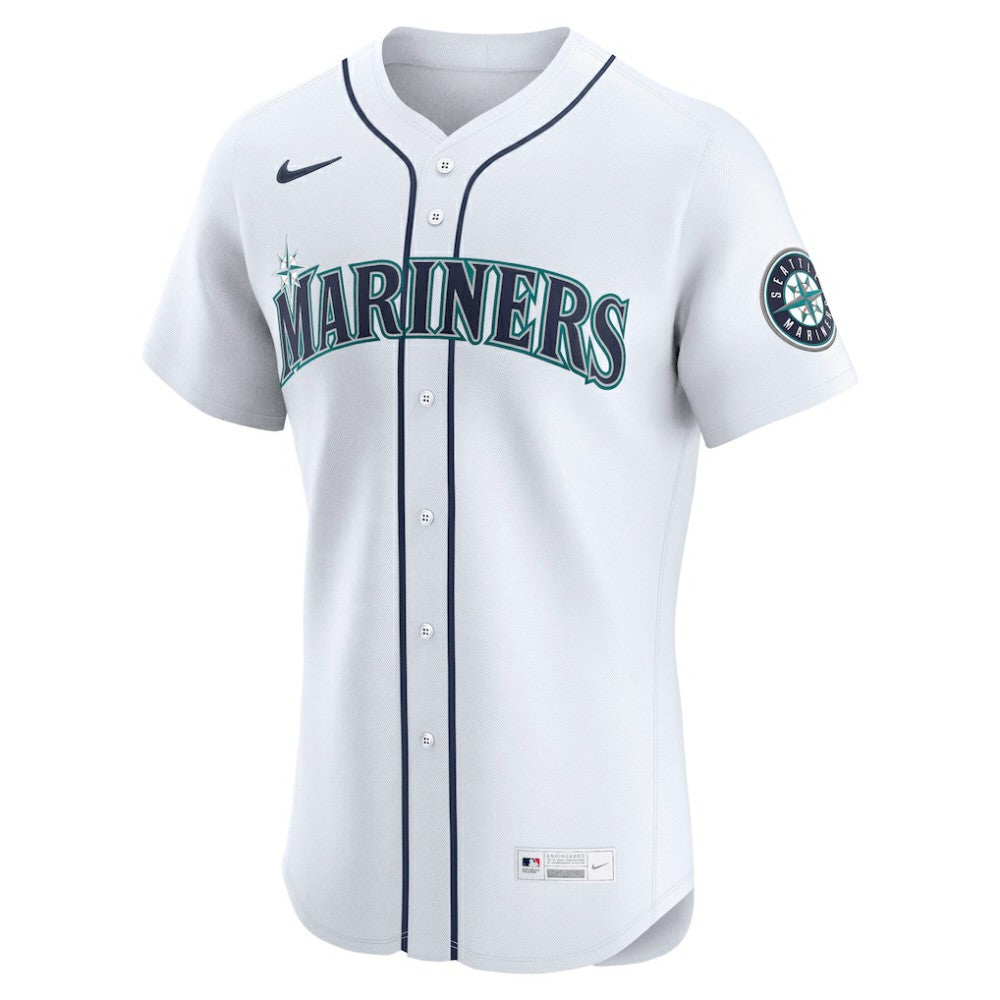Seattle Mariners Home Elite Jersey White