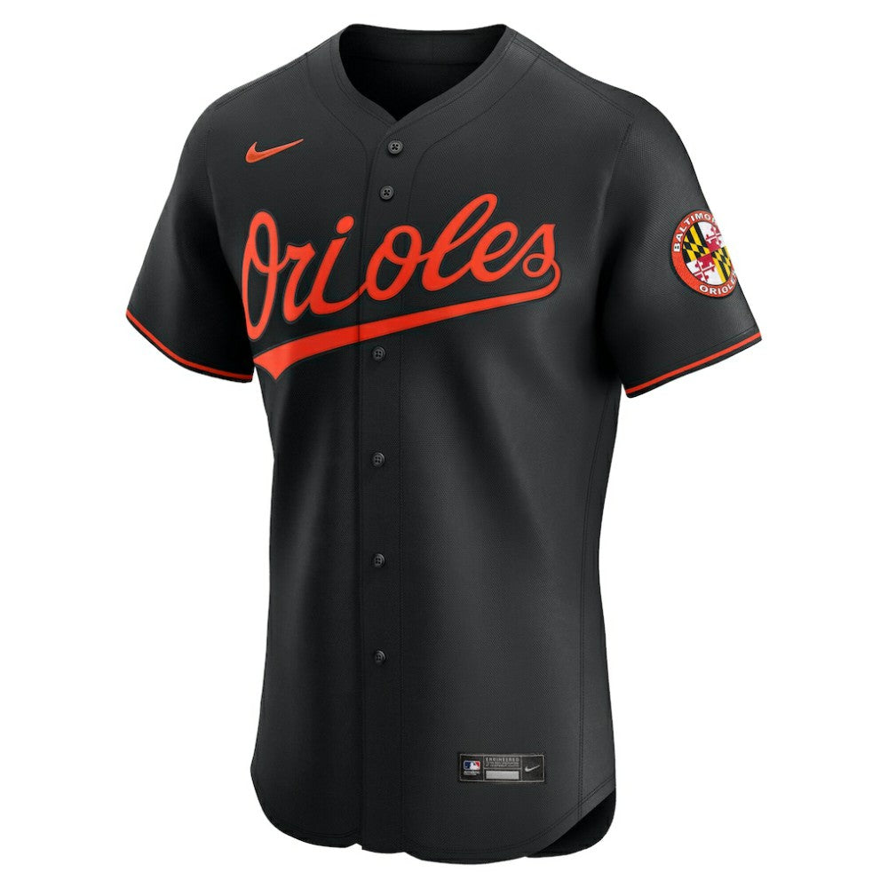 Baltimore Orioles Alternate  Elite Jersey Black