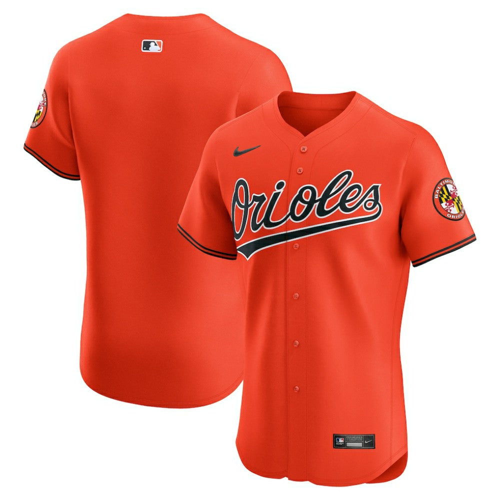 Baltimore Orioles Alternate 2  Elite Jersey Orange