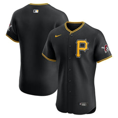 Pittsburgh Pirates Alternate Elite Jersey Black