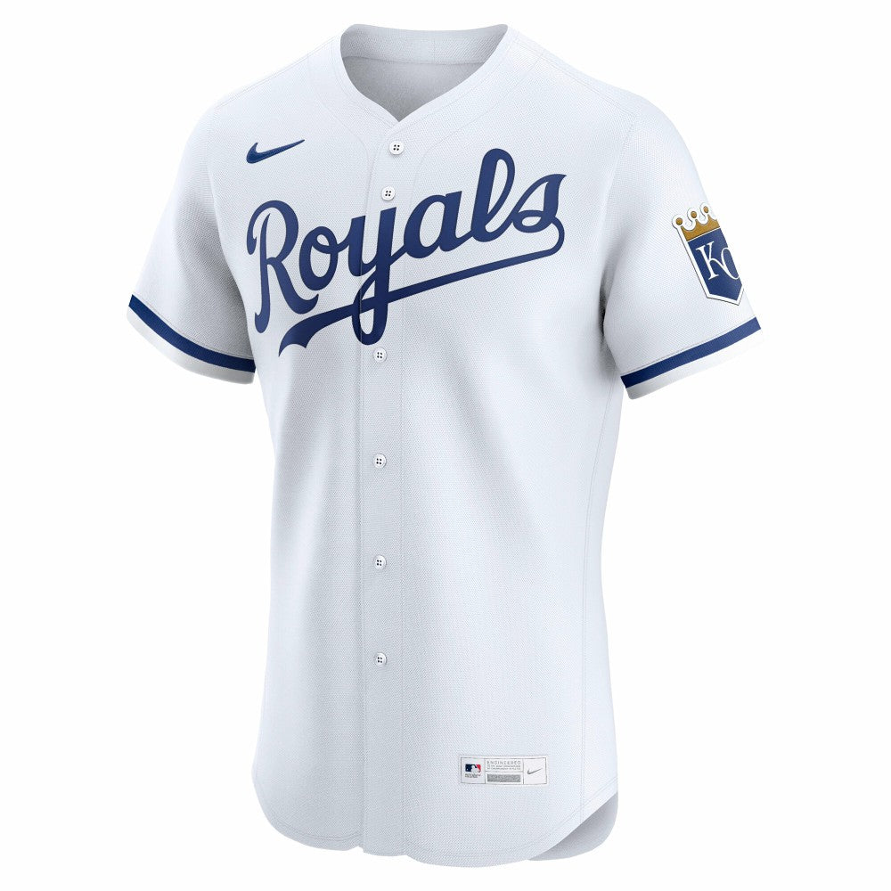 Kansas City Royals Home Elite Jersey White