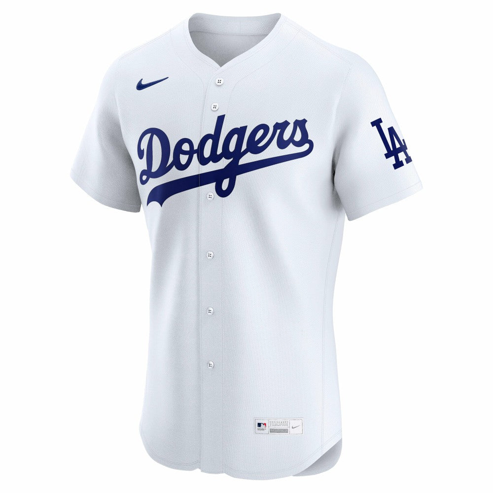 Los Angeles Dodgers Home Elite Jersey White