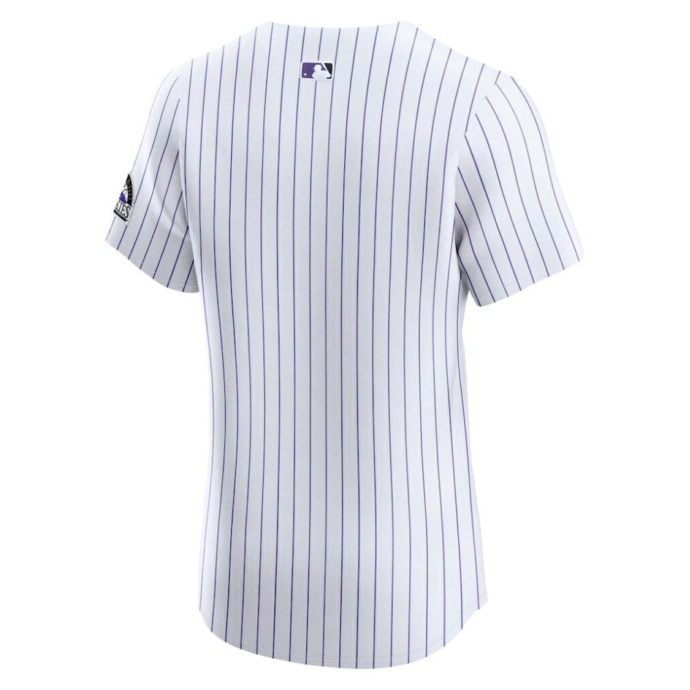Colorado Rockies Home Elite Jersey White