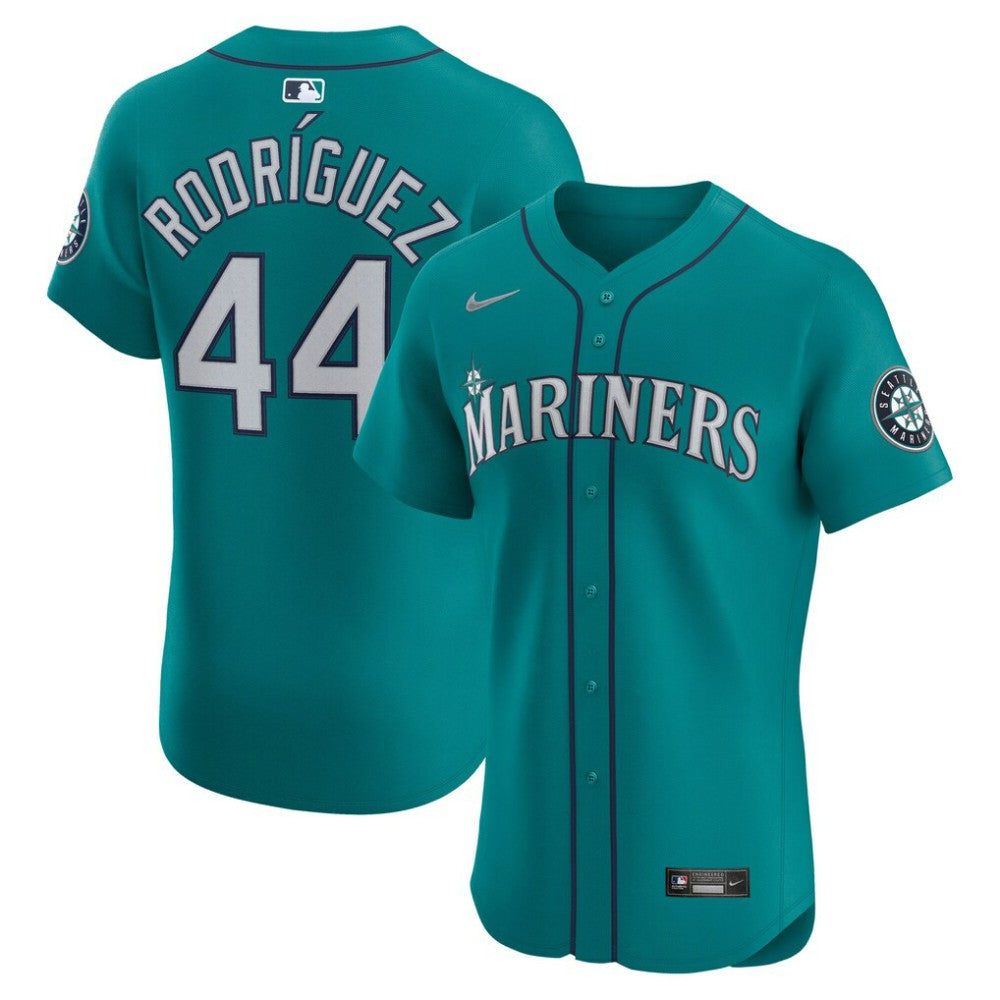 Julio Rodríguez Seattle Mariners Alternate Elite Jersey Teal