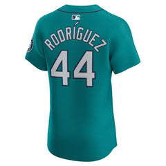 Julio Rodríguez Seattle Mariners Alternate Elite Jersey Teal