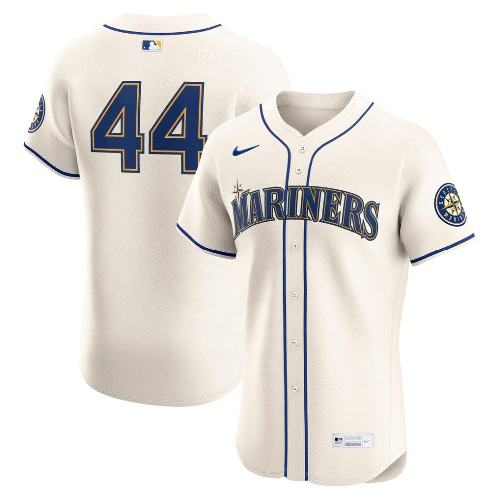Julio Rodríguez Seattle Mariners Alternate 2 Elite Player Jersey Cream