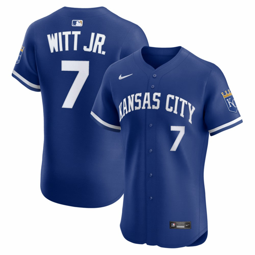 Bobby Witt Jr. Kansas City Royals Alternate 2 Elite Player Jersey Royal