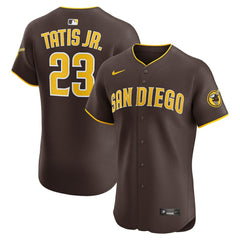 Fernando Tatis Jr. San Diego Padres Road Elite Jersey Brown