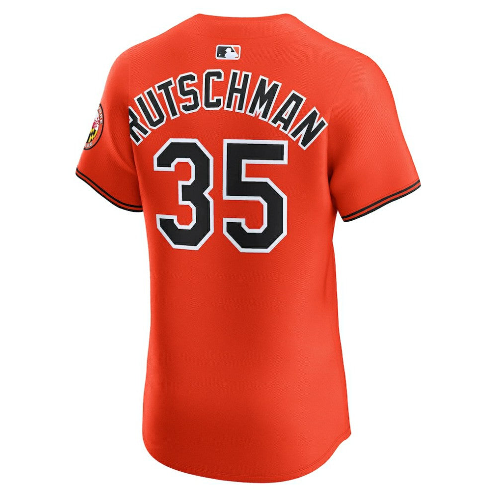 Adley Rutschman Baltimore Orioles Alternate 2 Elite Jersey Orange