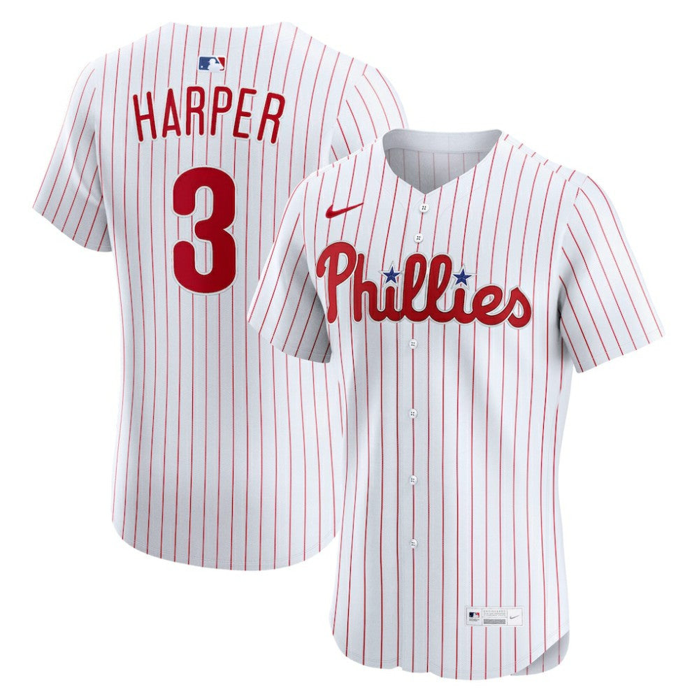 Bryce Harper Philadelphia Phillies Home Elite Jersey White