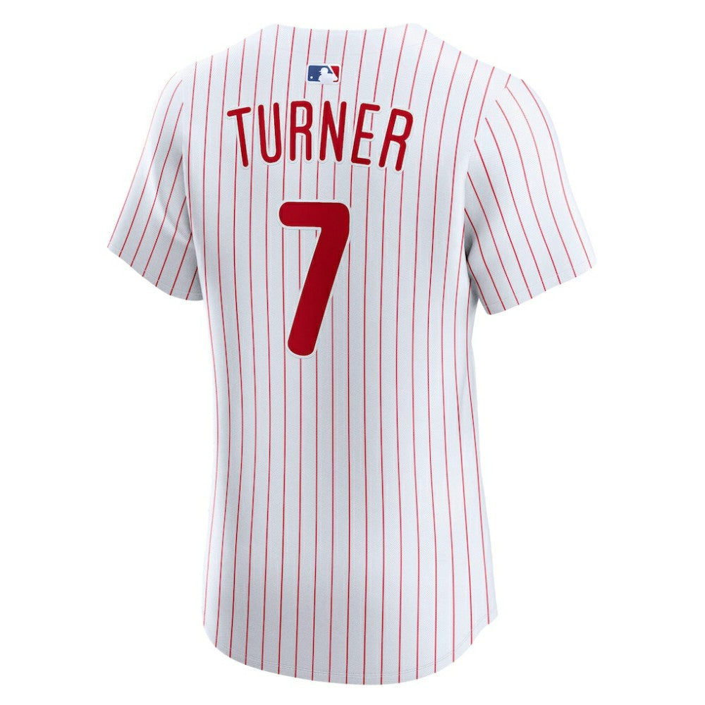 Trea Turner Philadelphia Phillies Home Elite Jersey White