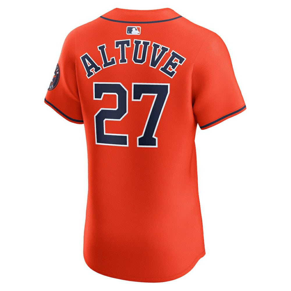 Jose Altuve Houston Astros Alternate Elite Player Jersey Orange
