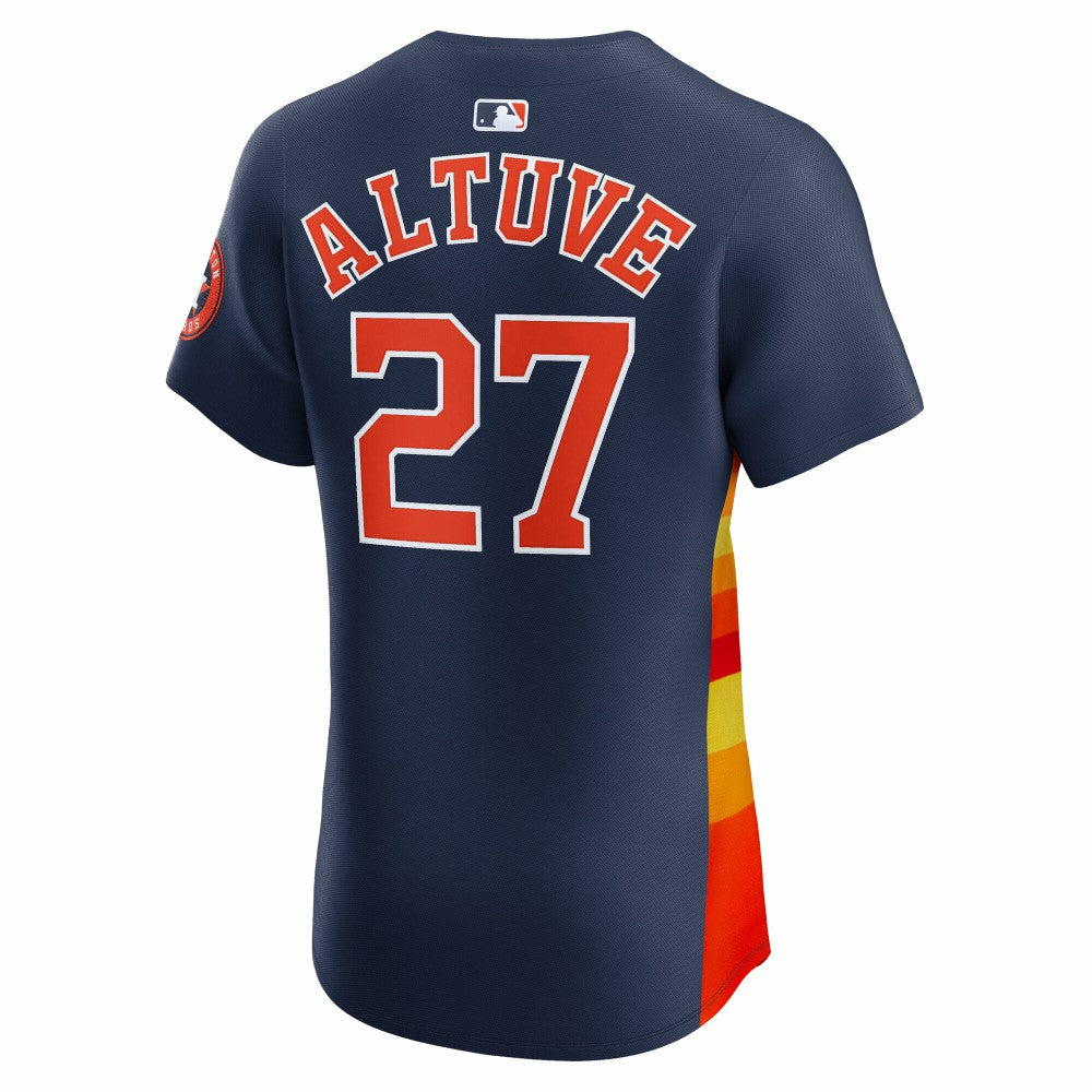 Jose Altuve Houston Astros Alternate 2 Elite Player Jersey Navy