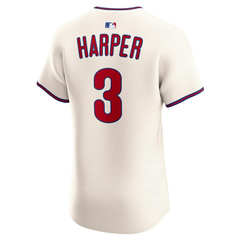 Bryce Harper Philadelphia Phillies Alternate 2 Elite Jersey Cream
