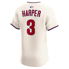 Bryce Harper Philadelphia Phillies Alternate 2 Elite Jersey Cream